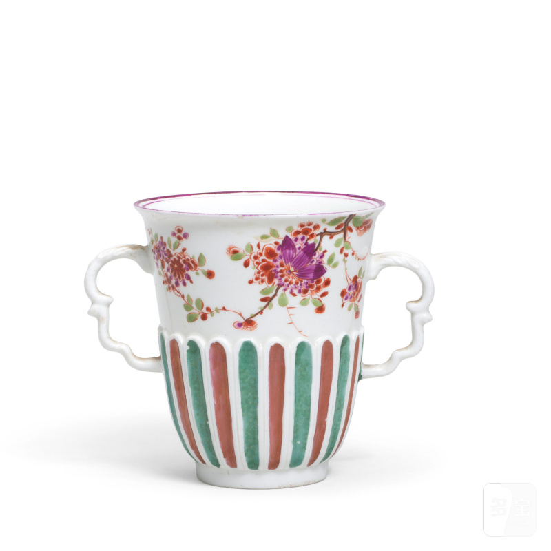 An early Meissen double-handled beaker, circa 1725-30 - 图4